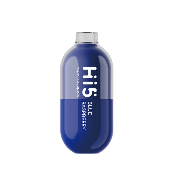 Hi5 Capsule Disposable Vape Blue Raspberry Flavor