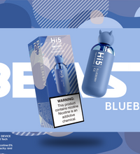 Hi5 Beast Disposable Vape Blueberry Ice Flavor