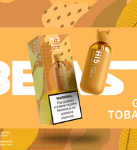 Hi5 Beast Disposable Vape Gold Tobacco Flavor