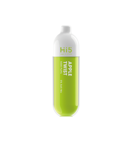 Hi5 Tube Disposable Vape Apple Twist  Flavor